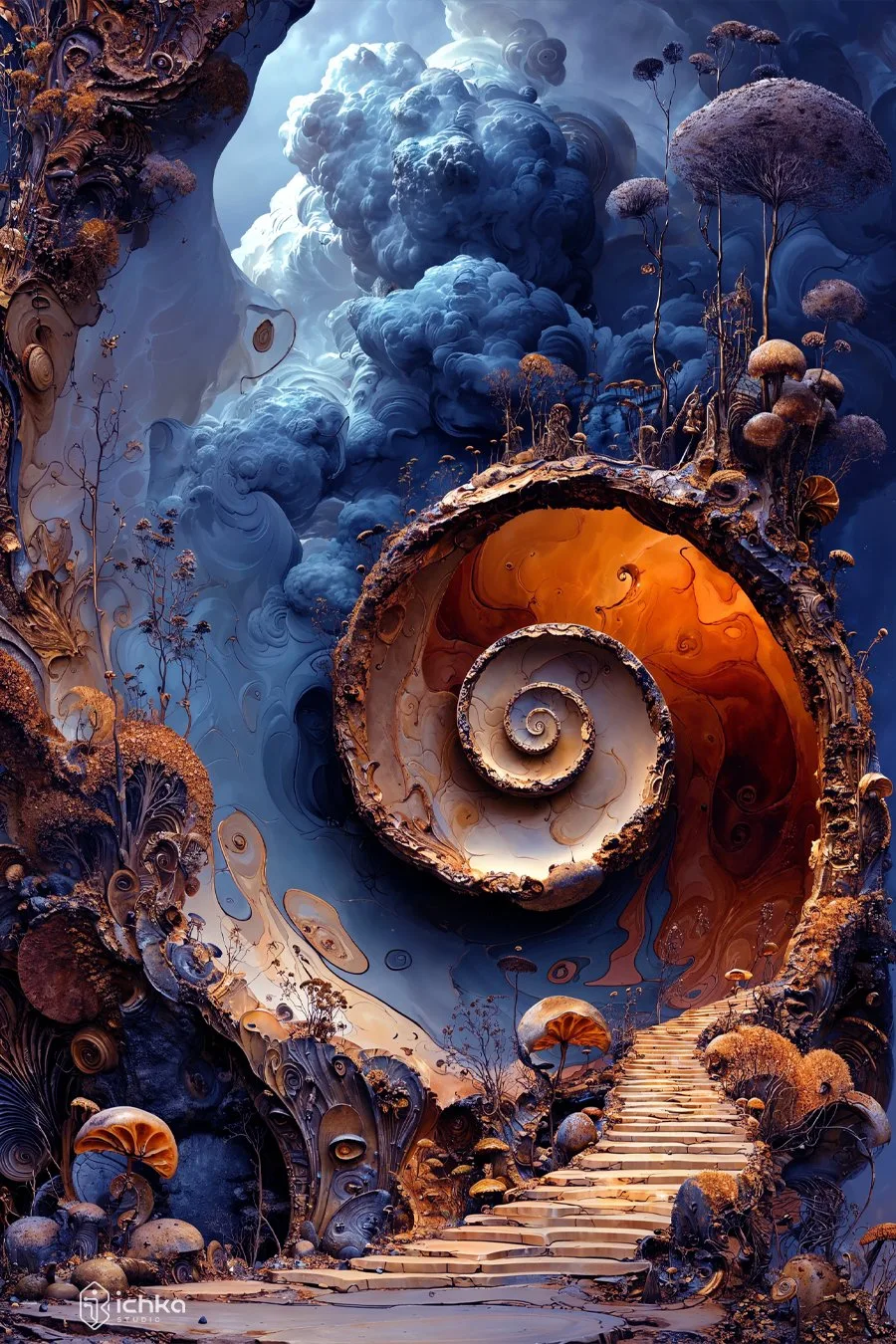 The Stairway of Spirals